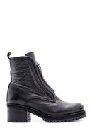 Women's Leather Zipper Boots | Derimod Women's Leather Zipper Boots | Derimod