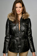 Juliette Kadın Deri Ceket | Derimod Juliette Kadın Deri Ceket | Derimod