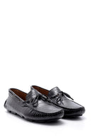 Erkek Kroko Detaylı Deri Loafer | Derimod Erkek Kroko Detaylı Deri Loafer | Derimod
