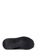 Erkek Siyah Kalın Tabanlı Bağcıklı Deri Casual Sneaker | Derimod Erkek Siyah Kalın Tabanlı Bağcıklı Deri Casual Sneaker | Derimod