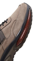 Men's Leather Nubuck Sneaker | Derimod Men's Leather Nubuck Sneaker | Derimod