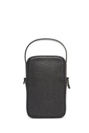 Men's Black Long Strap Leather Handbag | Derimod Men's Black Long Strap Leather Handbag | Derimod