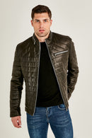 Falcao Erkek Deri Ceket | Derimod Falcao Erkek Deri Ceket | Derimod