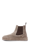 Men's Mink Leather Chelsea Boots | Derimod Men's Mink Leather Chelsea Boots | Derimod