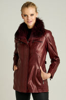 Emily Kadın Deri Ceket | Derimod Emily Kadın Deri Ceket | Derimod