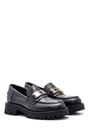 Women's Leather Casual Buckle Loafer | Derimod Women's Leather Casual Buckle Loafer | Derimod