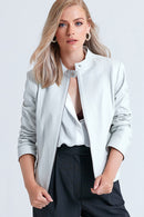 Viola Kadın Deri Ceket | Derimod Viola Kadın Deri Ceket | Derimod