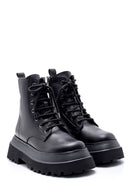 Women's Leather High-Sole Boots | Derimod Women's Leather High-Sole Boots | Derimod