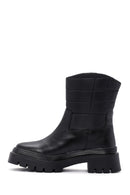 Women's Black Thick Soled Casual Boots | Derimod Women's Black Thick Soled Casual Boots | Derimod