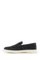 Erkek Gri Süet Deri Casual Loafer | Derimod Erkek Gri Süet Deri Casual Loafer | Derimod
