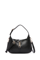 Women's Black Long Strap Shoulder Bag | Derimod Women's Black Long Strap Shoulder Bag | Derimod