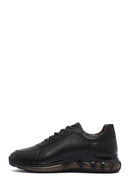 Erkek Yeşil Bağcıklı Deri Sneaker | Derimod Erkek Yeşil Bağcıklı Deri Sneaker | Derimod