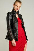 Madison Kadın Deri Ceket | Derimod Madison Kadın Deri Ceket | Derimod