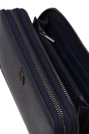 Male Navy Leather Wallet | Derimod Male Navy Leather Wallet | Derimod