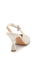 Kadın Deri Aksesuar Detaylı Stiletto | Derimod Kadın Deri Aksesuar Detaylı Stiletto | Derimod