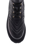 Women's Leather Quilted Boots | Derimod Women's Leather Quilted Boots | Derimod