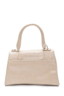 Women's Crocodile Patterned Shoulder Bag | Derimod Women's Crocodile Patterned Shoulder Bag | Derimod