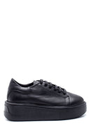 Women's Leather High Sole Sneaker | Derimod Women's Leather High Sole Sneaker | Derimod