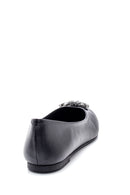 Women's Stone Detailed Ballerinas | Derimod Women's Stone Detailed Ballerinas | Derimod