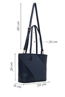 Woman Navy Blue Long Strap Shoulder Bag | Derimod Woman Navy Blue Long Strap Shoulder Bag | Derimod