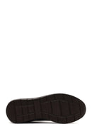 Woman Brown Lace-Up Thick-Soled Leather Sneaker | Derimod Woman Brown Lace-Up Thick-Soled Leather Sneaker | Derimod