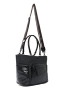 Women's Black Long Strap Shoulder Bag | Derimod Women's Black Long Strap Shoulder Bag | Derimod