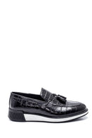 Men's Leather Crocodile Loafer | Derimod Men's Leather Crocodile Loafer | Derimod