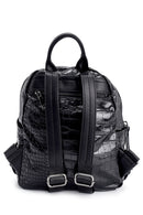 Women's Crocodile Patterned Backpack | Derimod Women's Crocodile Patterned Backpack | Derimod