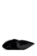 Women's Black Thin High Heel Leather Boots | Derimod Women's Black Thin High Heel Leather Boots | Derimod