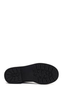 Woman Black Zip Closure Leather Boots | Derimod Woman Black Zip Closure Leather Boots | Derimod
