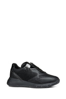 Geox Women's Black Alleniee B Stone Detailed Sneaker | Derimod Geox Women's Black Alleniee B Stone Detailed Sneaker | Derimod