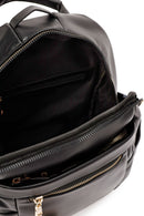 Kadın Siyah Aksesuar Detaylı Sırt Çantası | Derimod Kadın Siyah Aksesuar Detaylı Sırt Çantası | Derimod