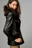 Lavinia Kadın Deri Ceket | Derimod Lavinia Kadın Deri Ceket | Derimod