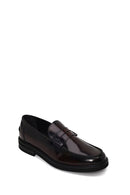 Erkek Bordo Deri Casual Loafer | Derimod Erkek Bordo Deri Casual Loafer | Derimod