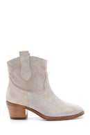 Women's Suede Leather Boots | Derimod Women's Suede Leather Boots | Derimod