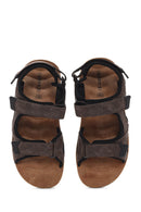 Men's Brown Strapped Nubuck Leather Casual Sandal
| Derimod
Men's Brown Strapped Nubuck Leather Casual Sandal
| Derimod