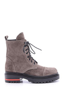 Women's Suede Leather Boots | Derimod Women's Suede Leather Boots | Derimod