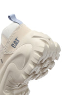 Caterpillar Kadın Bej İntruder Essential Bağcıklı Süet Deri Sneaker | Derimod Caterpillar Kadın Bej İntruder Essential Bağcıklı Süet Deri Sneaker | Derimod