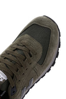 Hammer Jack Men's Khaki Peru Suede Leather Sneaker | Derimod Hammer Jack Men's Khaki Peru Suede Leather Sneaker | Derimod