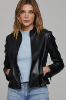 Hilary Kadın Deri Ceket | Derimod Hilary Kadın Deri Ceket | Derimod