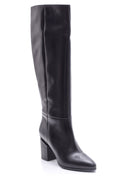 Women's Heeled Leather Boots | Derimod Women's Heeled Leather Boots | Derimod