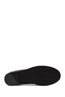 Woman Black Leather Loafer | Derimod Woman Black Leather Loafer | Derimod
