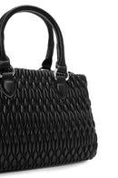 Kadın Siyah Uzun Askılı Kapitone Kol Çantası | Derimod Kadın Siyah Uzun Askılı Kapitone Kol Çantası | Derimod