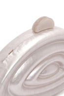 Kadın Beyaz Uzun Askılı Desenli Mini Portföy Çanta | Derimod Kadın Beyaz Uzun Askılı Desenli Mini Portföy Çanta | Derimod