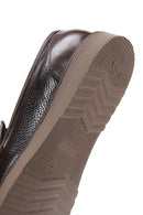 Erkek Kahverengi Deri Casual Loafer | Derimod