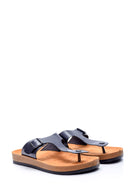 Men's Leather Slippers | Derimod Men's Leather Slippers | Derimod