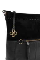 Kadın Siyah Uzun Askılı Omuz Çantası | Derimod Kadın Siyah Uzun Askılı Omuz Çantası | Derimod