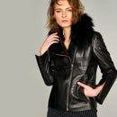 Anita Kadın Deri Ceket | Derimod Anita Kadın Deri Ceket | Derimod