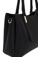 Woman Black Classic Long-Strap Shoulder Bag | Derimod Woman Black Classic Long-Strap Shoulder Bag | Derimod