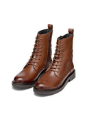 Geox Kadın Taba Serilda Bağcıklı Deri Bot | Derimod Geox Kadın Taba Serilda Bağcıklı Deri Bot | Derimod